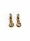 Boucles d'oreilles Chopard Happy Diamonds - Boucles d'oreilles en or jaune 18 carats et diamants 58 Facettes 11116