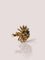 Bague 53 Bague spirale vintage en or jaune 18 carats avec saphir et diamants 58 Facettes 18136