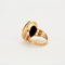 Bague 53.5 Bague camée en onyx et diamants en or rose 18K 58 Facettes 31300537