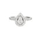 Bague 52 Messika M-LOVE - Bague en or gris 18 k et diamants 58 Facettes 31300004