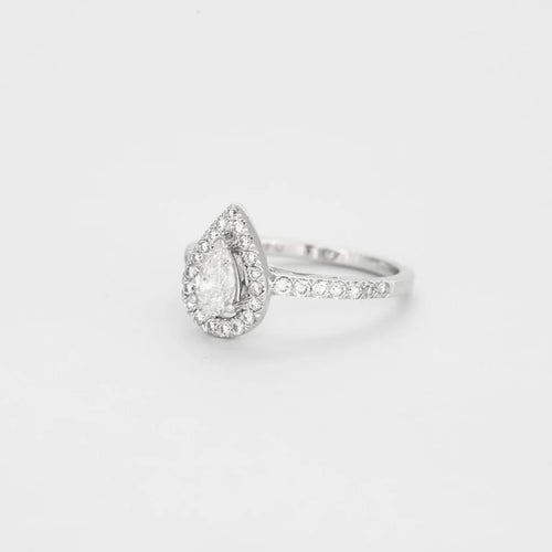 Bague 52 Messika M-LOVE - Bague en or gris 18 k et diamants 58 Facettes 31300004