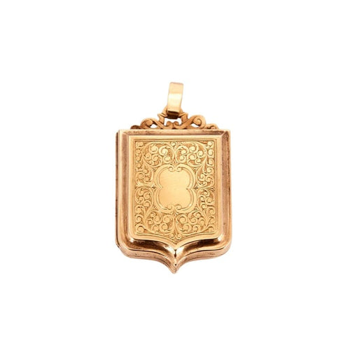 Pendentif Cassolette porte-photo en or rose 750/1000e 58 Facettes 36400038