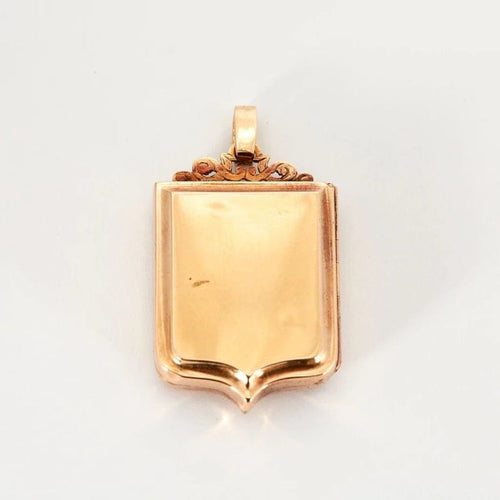 Pendentif Cassolette porte-photo en or rose 750/1000e 58 Facettes 36400038