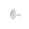 Bague 54 Bague losangique ajourée en or gris 750 sertie de diamants 58 Facettes 31300537