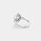 Bague 54 Bague losangique ajourée en or gris 750 sertie de diamants 58 Facettes 31300537