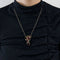 Collier Collier - Grenats et diamants en or jaune 750/1000 58 Facettes 35100030