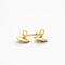 Boutons de manchette Boutons de manchette et boutons de col en or jaune 18k, nacre, perles et diamants 58 Facettes 348B0014