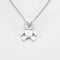 Collier Pomellato Orsetto - Collier en or blanc avec diamants 58 Facettes 35000111