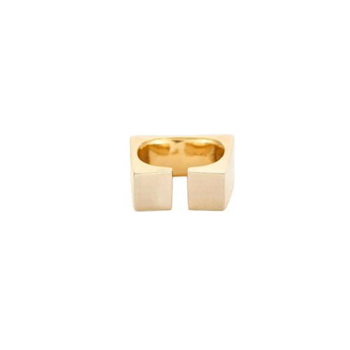 Bague 47 Costanza - Bague ouverte en or jaune 18k 58 Facettes 33200217