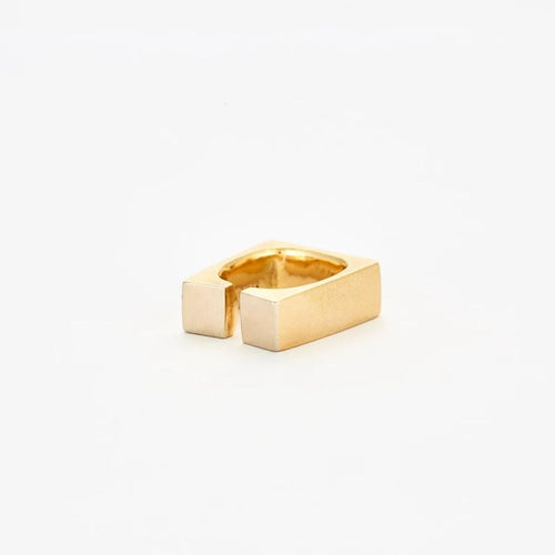 Bague 47 Costanza - Bague ouverte en or jaune 18k 58 Facettes 33200217