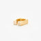 Bague 47 Costanza - Bague ouverte en or jaune 18k 58 Facettes 33200217