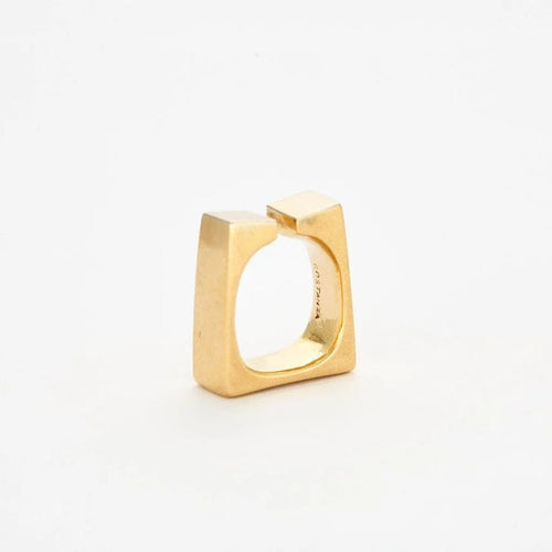 Bague 47 Costanza - Bague ouverte en or jaune 18k 58 Facettes 33200217