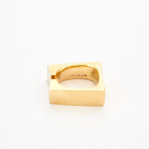 Bague 47 Costanza - Bague ouverte en or jaune 18k 58 Facettes 33200217