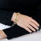 Bracelet Bracelet moderniste en or jaune 58 Facettes 34200317