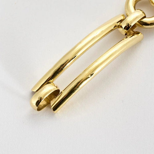 Bracelet Bracelet moderniste en or jaune 58 Facettes 34200317