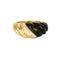Bague 46 Van Cleef & Arpels - Bague vintage en or jaune, onyx et diamants 58 Facettes 32600211