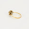 Bague 51.5 Bague bouton de fleur en or jaune et blanc 14K et diamants 58 Facettes 31300603