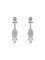 Boucles d'oreilles Irina - Boucles d’oreilles en or gris 18K et diamants 58 Facettes 761960