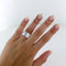 Bague 50 Chaumet Lien - Bague en or blanc 18K, céramique blanche et diamants 58 Facettes