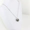 Collier Collier perle de Tahiti en or blanc 18K avec diamant 58 Facettes