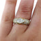 Bague 51 Toi et Moi - Bague en or jaune et diamants troïdia 58 Facettes