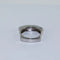 Bague 52 Bague jarretière pavée de diamants en or gris 18 carats 58 Facettes