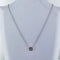 Collier Collier en or blanc 18 carats avec diamants ronds 58 Facettes
