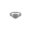Bague 53 Bague - Alliance en or blanc 18 carats et diamants 58 Facettes