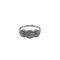 Bague 52 Bague trilogie en or blanc et diamants 58 Facettes