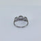 Bague 52 Bague trilogie en or blanc et diamants 58 Facettes