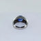 Bague 50 Bague boule en or blanc 18 carats avec saphir et diamants 58 Facettes