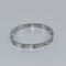 Bracelet Cartier LOVE - Bracelet jonc en or blanc 18 carats et diamants 58 Facettes