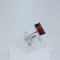Bague 53 Bague fine en or gris avec tourmaline et diamants 58 Facettes