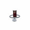 Bague 53 Bague fine en or gris avec tourmaline et diamants 58 Facettes