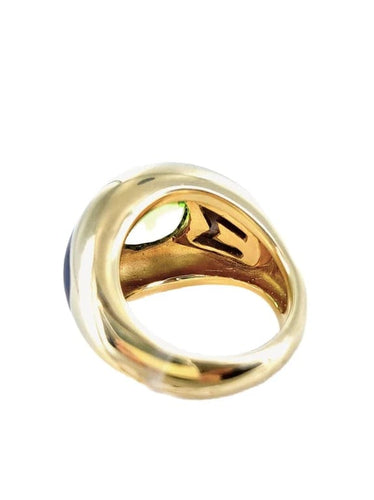 Bague 50 Mauboussin My First Madame - Bague en or jaune 18 carats péridot et nacre 58 Facettes