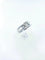 Bague 55 Solitaire - Bague en or gris 14 carats et diamants 58 Facettes