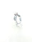 Bague 55 Solitaire - Bague en or gris et diamants 58 Facettes