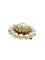 Broche Broche en or jaune 18 carats avec perles de culture et diamants 58 Facettes