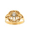Bague 56 Bague tank en or jaune 18 carats avec diamant 58 Facettes 6363s