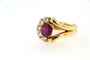 Bague 49 Mauboussin - Bague en or jaune 18 ct rubis et diamants 58 Facettes 6470v