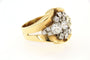 Bague 55 Bague tank en or jaune 18 carats et diamants 58 Facettes 4800p