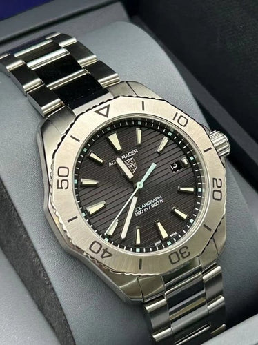 Montre TAG Heuer Aquaracer - Montre 40 mm quartz solaire en acier 58 Facettes JMQ