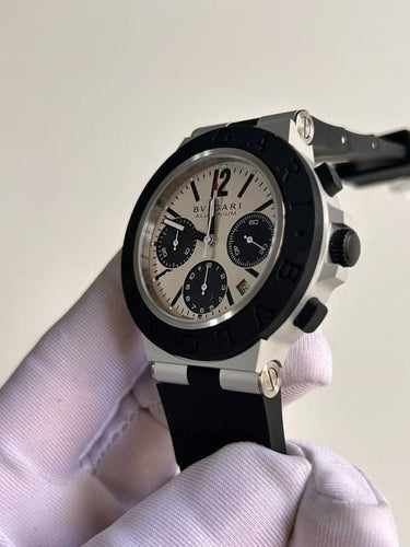 Montre Bulgari Bvlgari Aluminium - Montre chronographe automatique 41 mm 58 Facettes