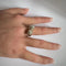 Bague 55 Bague Toi & Moi en or jaune 18k et diamants 58 Facettes LOT P1036