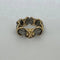Bague 48 FRED Force 10 - Bague en or jaune 18k et acier 58 Facettes E015