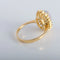 Bague 60 Bague cocktail en or jaune 18K avec opale et diamants 58 Facettes
