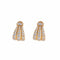Boucles d'oreilles Boucles d’oreilles demi-jonc en or jaune 18K et diamants 58 Facettes