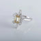 Bague 55 Solitaire - Bague en or blanc 18K avec diamant GIA 58 Facettes