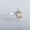 Bague 55 Solitaire - Bague en or blanc 18K avec diamant GIA 58 Facettes