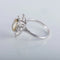 Bague 55 Solitaire - Bague en or blanc 18K avec diamant GIA 58 Facettes